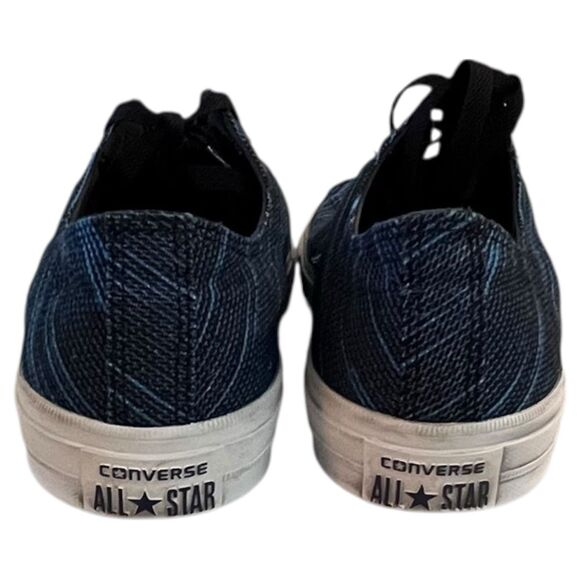 Converse Chuck Taylor All Star II Ox Knit 151091C Blue Men's Size 7.5 Wo's 9.5 - Picture 4 of 10